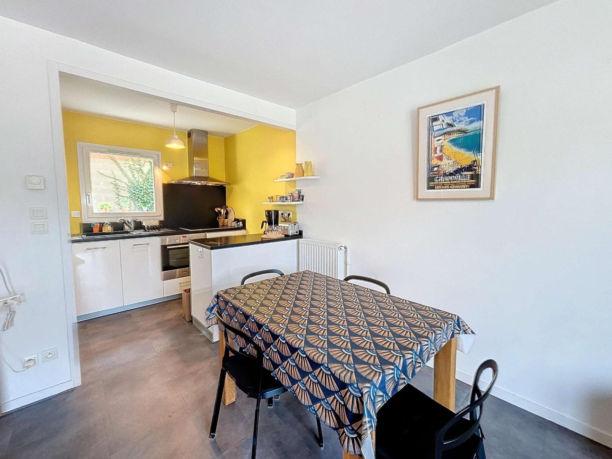 Appartement Moderne Centre-Ville, 600M Plage, Residence Securisee, Parking - Fr-1-361-368 Granville Exterior foto